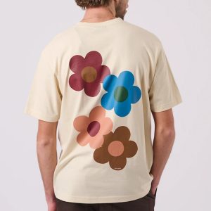 T-Shirt Antwrp Flowers sand